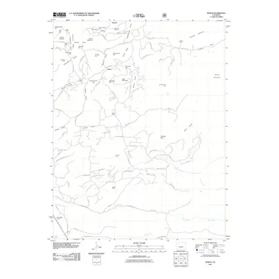 2011 Map of Rosita, 2011 Print