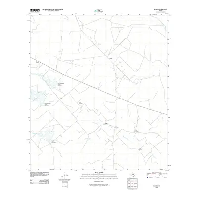 2010 Map of Rosita, 2010 Print