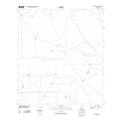 2010 Map of Rosita Lake, 2010 Print