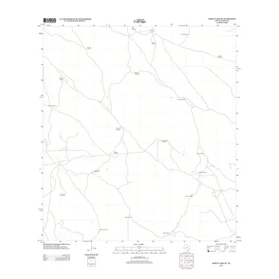 2013 Map of Rosita Lake NE, 2013 Print