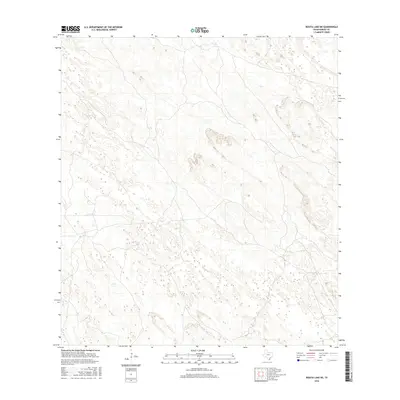 2016 Map of Rosita Lake NE, 2016 Print