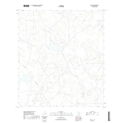 2019 Map of Rosita NE, 2019 Print