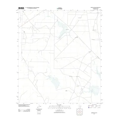 2013 Map of Rosita NW, 2013 Print