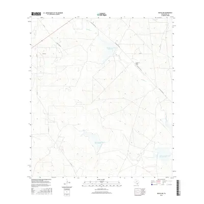 2016 Map of Rosita NW, 2016 Print
