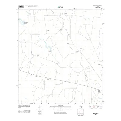 2010 Map of Rosita SE, 2010 Print