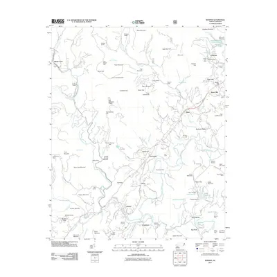 2011 Map of Rosman, 2011 Print