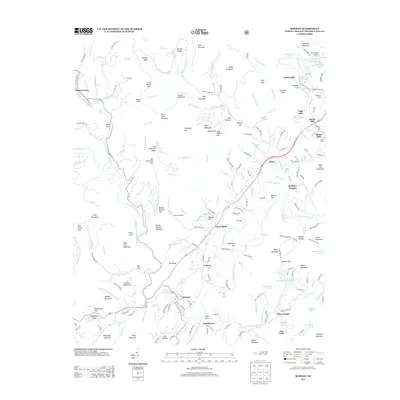 2013 Map of Rosman, 2013 Print