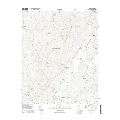 2016 Map of Rosman, 2016 Print