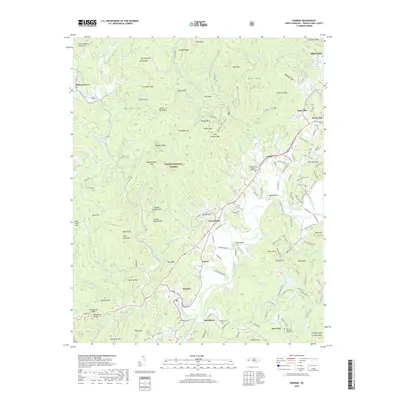 2019 Map of Rosman, 2019 Print