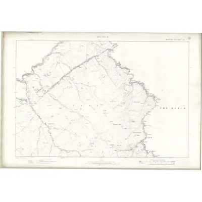 1895 Map of Ross and Cromarty - Isle of Lewis Sheet III, 1898 Print