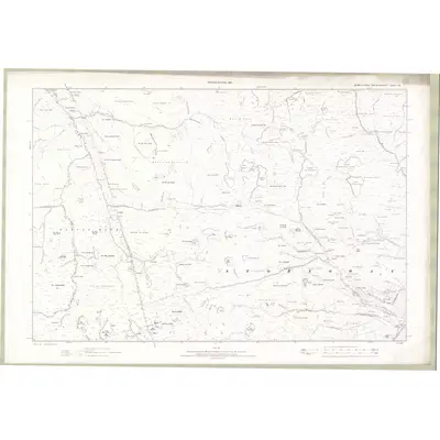1895 Map of Ross and Cromarty - Isle of Lewis Sheet XIV, 1898 Print