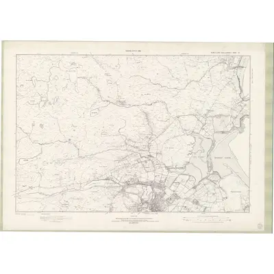 1960 Map of Ross and Cromarty - Isle of Lewis Sheet XX