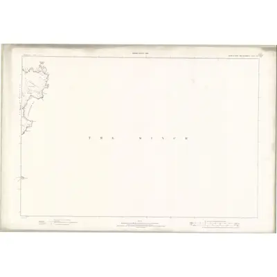 1895 Map of Ross and Cromarty - Isle of Lewis Sheet XXII, 1898 Print
