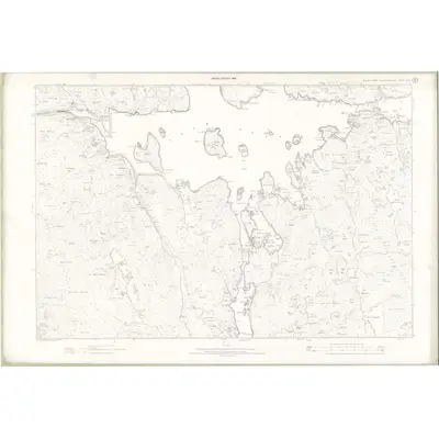 1895 Map of Ross and Cromarty - Isle of Lewis Sheet XXIV, 1898 Print