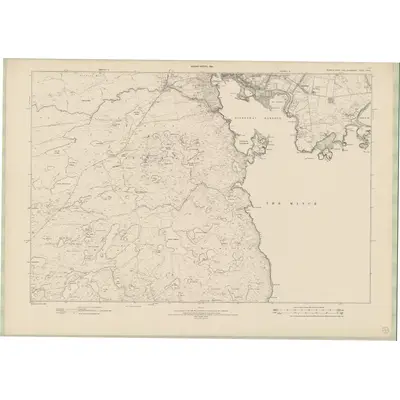 1958 Map of Ross and Cromarty - Isle of Lewis Sheet XXVII