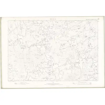 1895 Map of Ross and Cromarty - Isle of Lewis Sheet XXXI, 1899 Print