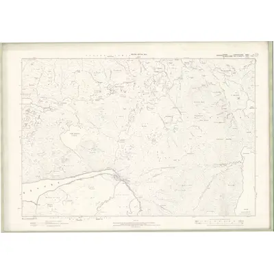1895 Map of Ross and Cromarty - Isle of Lewis Sheet XXXV, 1903 Print