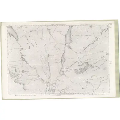 1902 Map of Ross and Cromarty Sheet CIII, 1905 Print