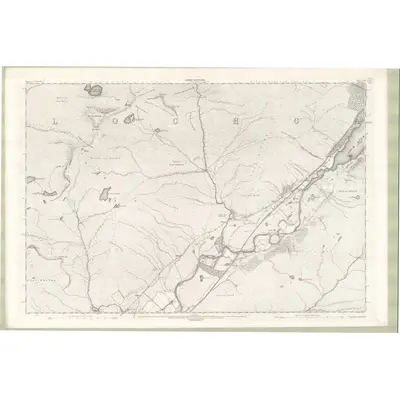 1902 Map of Ross and Cromarty Sheet CIV, 1905 Print