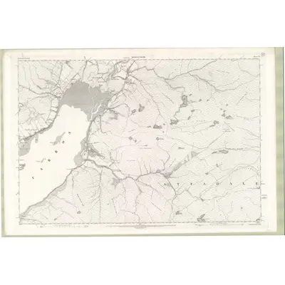 1902 Map of Ross and Cromarty Sheet CXI, 1905 Print