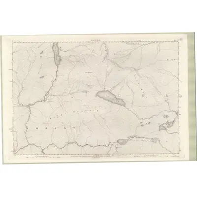 1902 Map of Ross and Cromarty Sheet CXII, 1905 Print