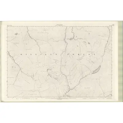 1902 Map of Ross and Cromarty Sheet CXIX, 1905 Print