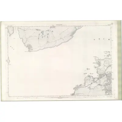 1902 Map of Ross and Cromarty Sheet CXVI, 1905 Print