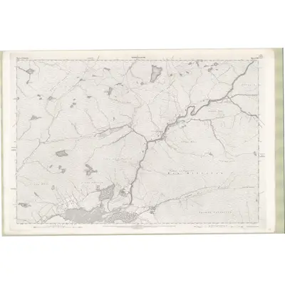 1902 Map of Ross and Cromarty Sheet CXVIII, 1905 Print