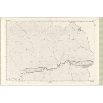 1902 Map of Ross and Cromarty Sheet CXX, 1905 Print