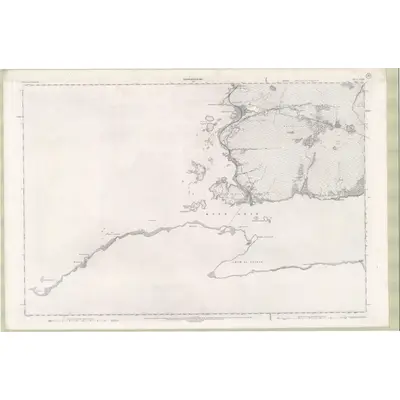 1902 Map of Ross and Cromarty Sheet CXXII, 1905 Print