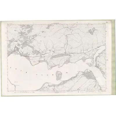 1902 Map of Ross and Cromarty Sheet CXXIII, 1905 Print