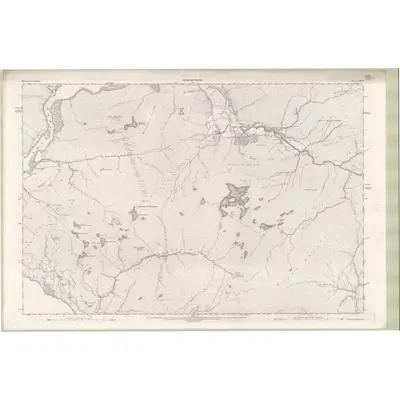 1902 Map of Ross and Cromarty Sheet CXXIV, 1905 Print