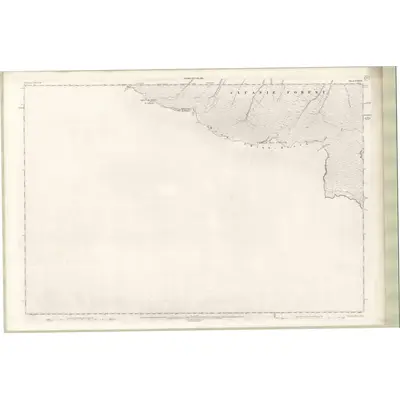 1901 Map of Ross and Cromarty Sheet CXXXIV, 1904 Print