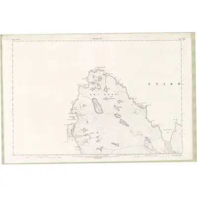1902 Map of Ross and Cromarty Sheet Ib, 1905 Print