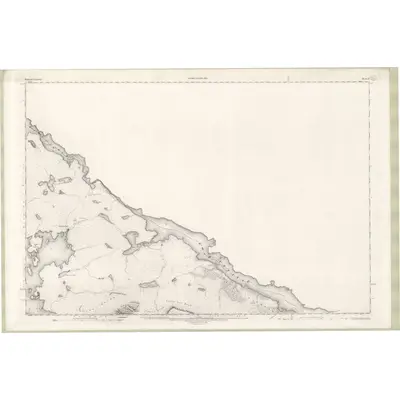 1902 Map of Ross and Cromarty Sheet II, 1906 Print