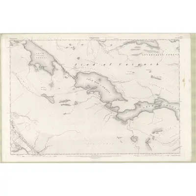 1902 Map of Ross and Cromarty Sheet III, 1906 Print