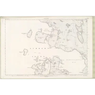 1902 Map of Ross and Cromarty Sheet IIIa, 1906 Print