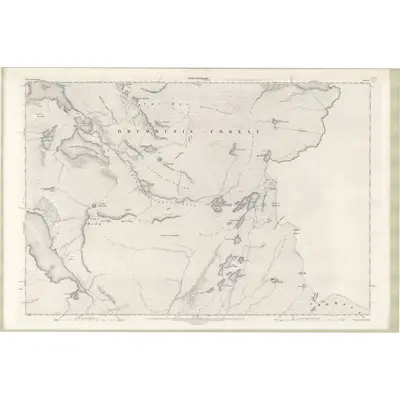 1902 Map of Ross and Cromarty Sheet IV, 1906 Print