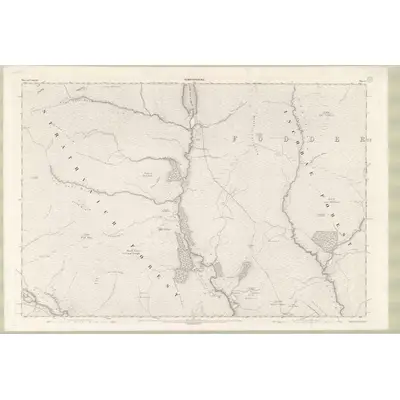 1902 Map of Ross and Cromarty Sheet L, 1905 Print