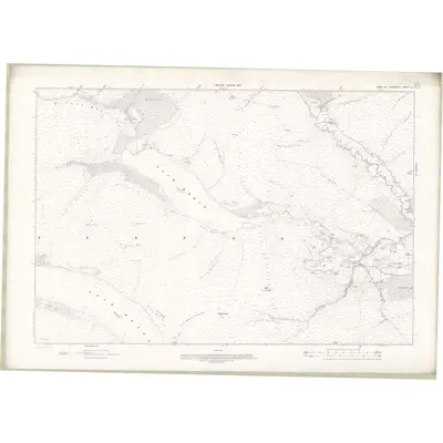 1902 Map of Ross and Cromarty Sheet LII, 1907 Print