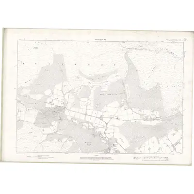 1904 Map of Ross and Cromarty Sheet LIII, 1907 Print