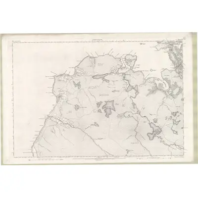 1902 Map of Ross and Cromarty Sheet LVI, 1906 Print
