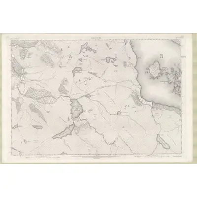 1902 Map of Ross and Cromarty Sheet LVII, 1905 Print