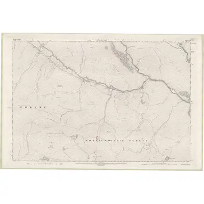 1902 Map of Ross and Cromarty Sheet LXII, 1905 Print