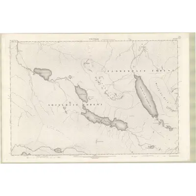 1902 Map of Ross and Cromarty Sheet LXIX, 1905 Print