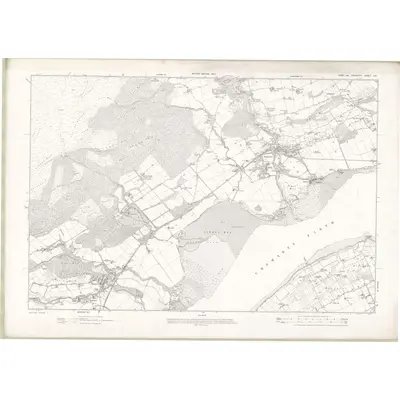 1904 Map of Ross and Cromarty Sheet LXV, 1907 Print