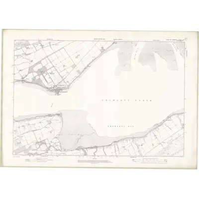 1904 Map of Ross and Cromarty Sheet LXVI, 1907 Print