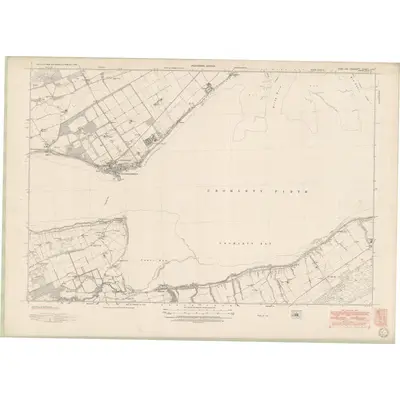 1946 Map of Ross and Cromarty Sheet LXVI, 1951 Print