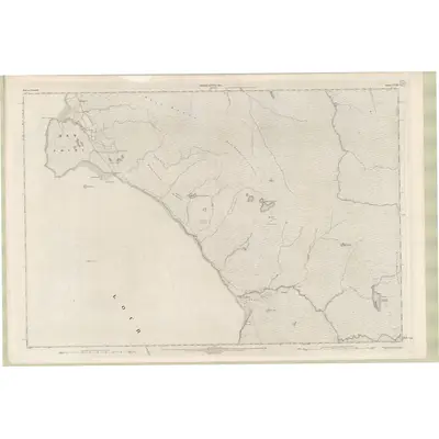 1902 Map of Ross and Cromarty Sheet LXVIII, 1905 Print