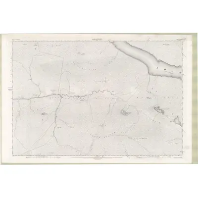 1902 Map of Ross and Cromarty Sheet LXXII, 1905 Print